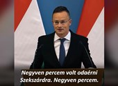 Szijjártó admitted that he had visited the Bodri winery, where the helicopter was photographed