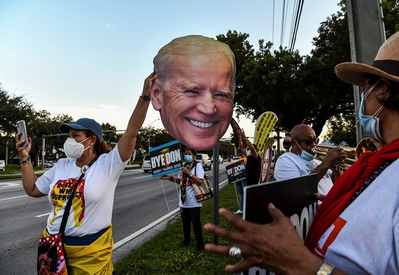 If the vote counting ended now, Joe Biden would be President of the United States