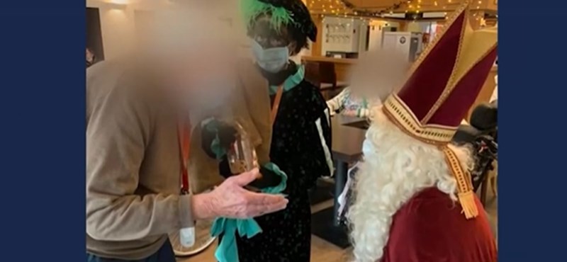 Santa Claus with coronavirus visited a nursing home in Belgium, 75 of whom were infected 