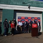 The gardener, in whose parking lot the Trumps held a press conference, spoke