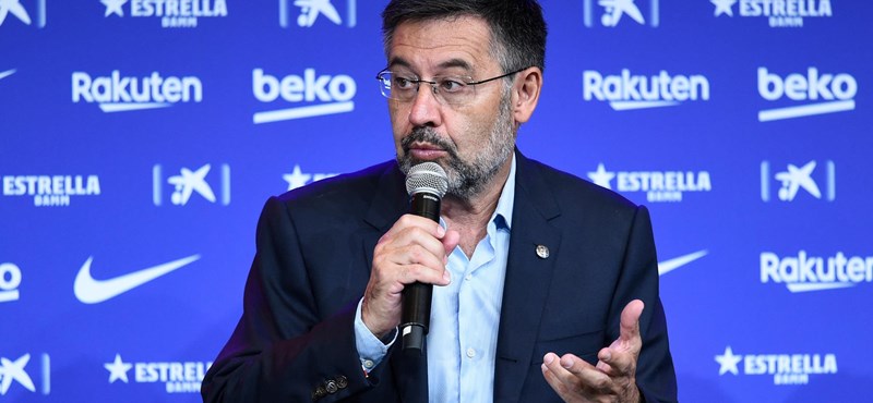 The president of Barcelona has resigned