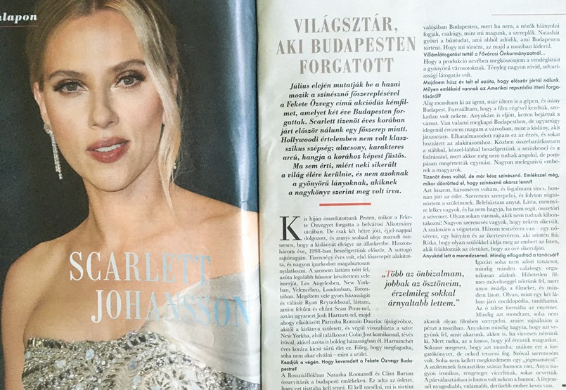 La entrevista de Scarlett Johansson no es el primer artículo sospechoso en la carrera de Anikó Návai