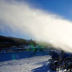 Snow cannons are also being deployed against the epidemic in Austria