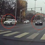 Nem mindennapi autós szabálysértést vettek videóra Debrecenben