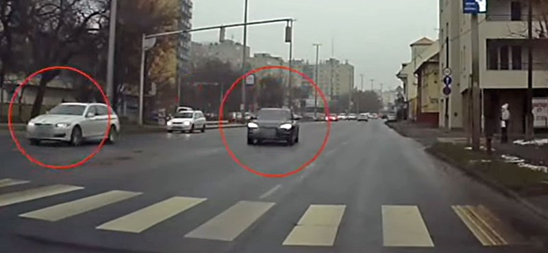 Nem mindennapi autós szabálysértést vettek videóra Debrecenben